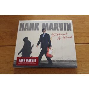 Hank Marvin CD Without A Word 2017 Instrumental Guitar 14 Tracks New Sealed